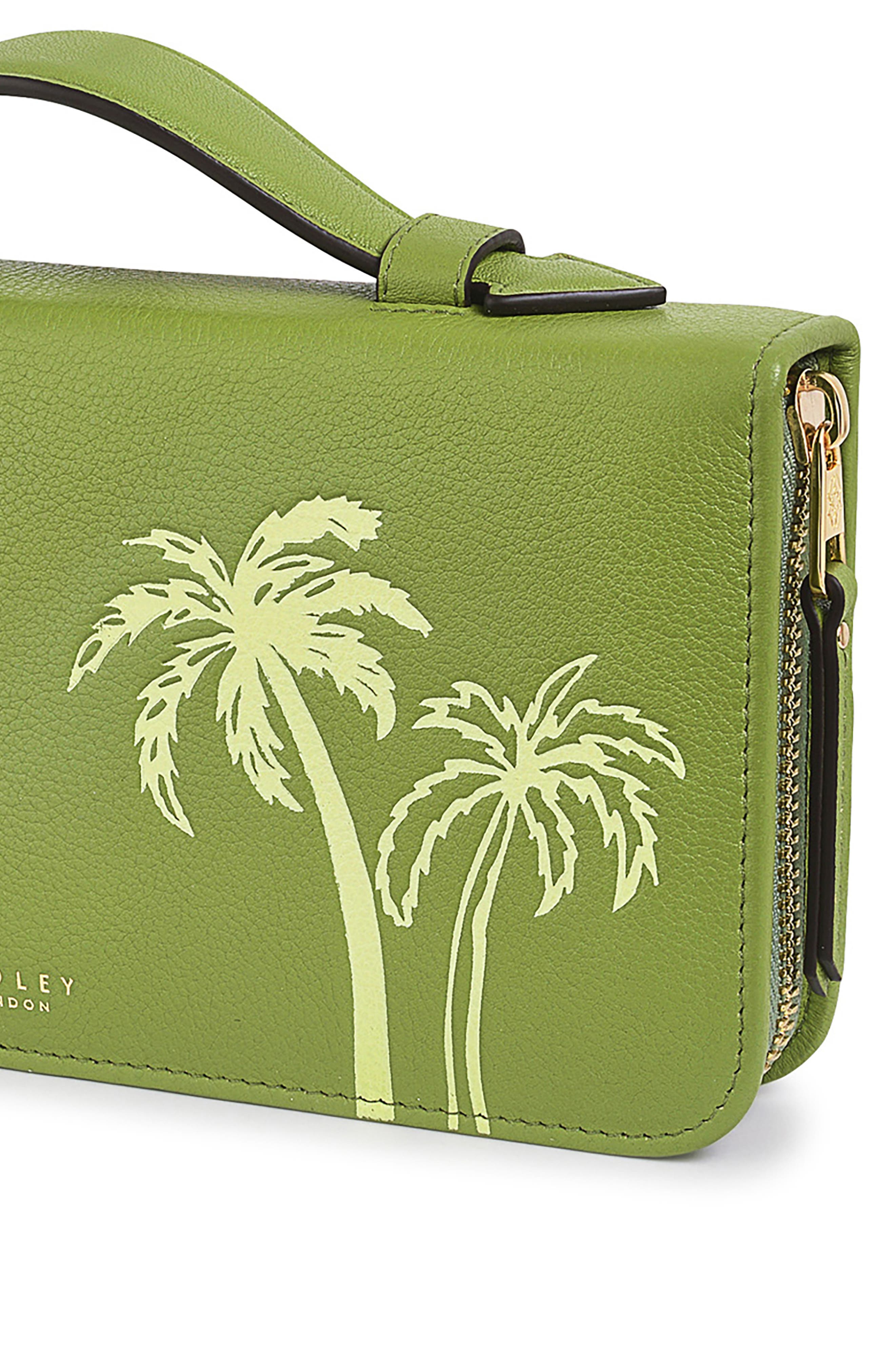 Radley Palm Bay Large Pouch, Alternate, color, Bonsai
