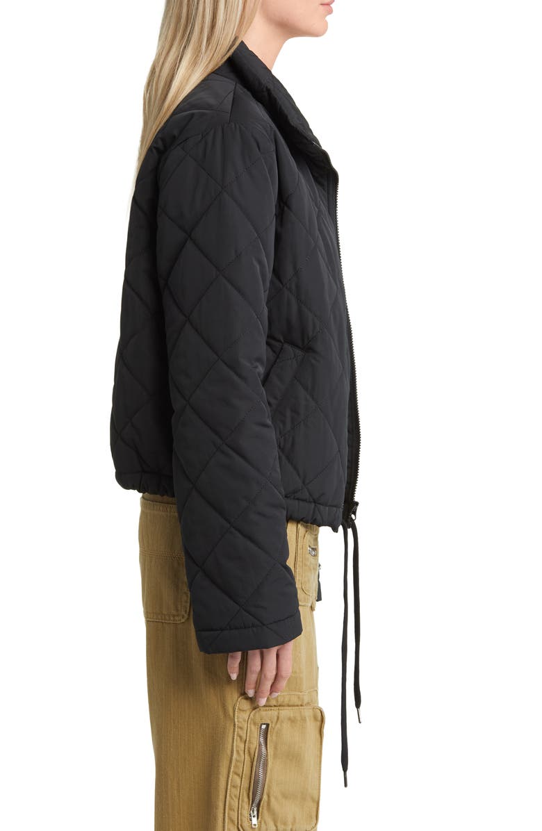 BP. Diamond Quilted Zip Jacket, Alternate, color,