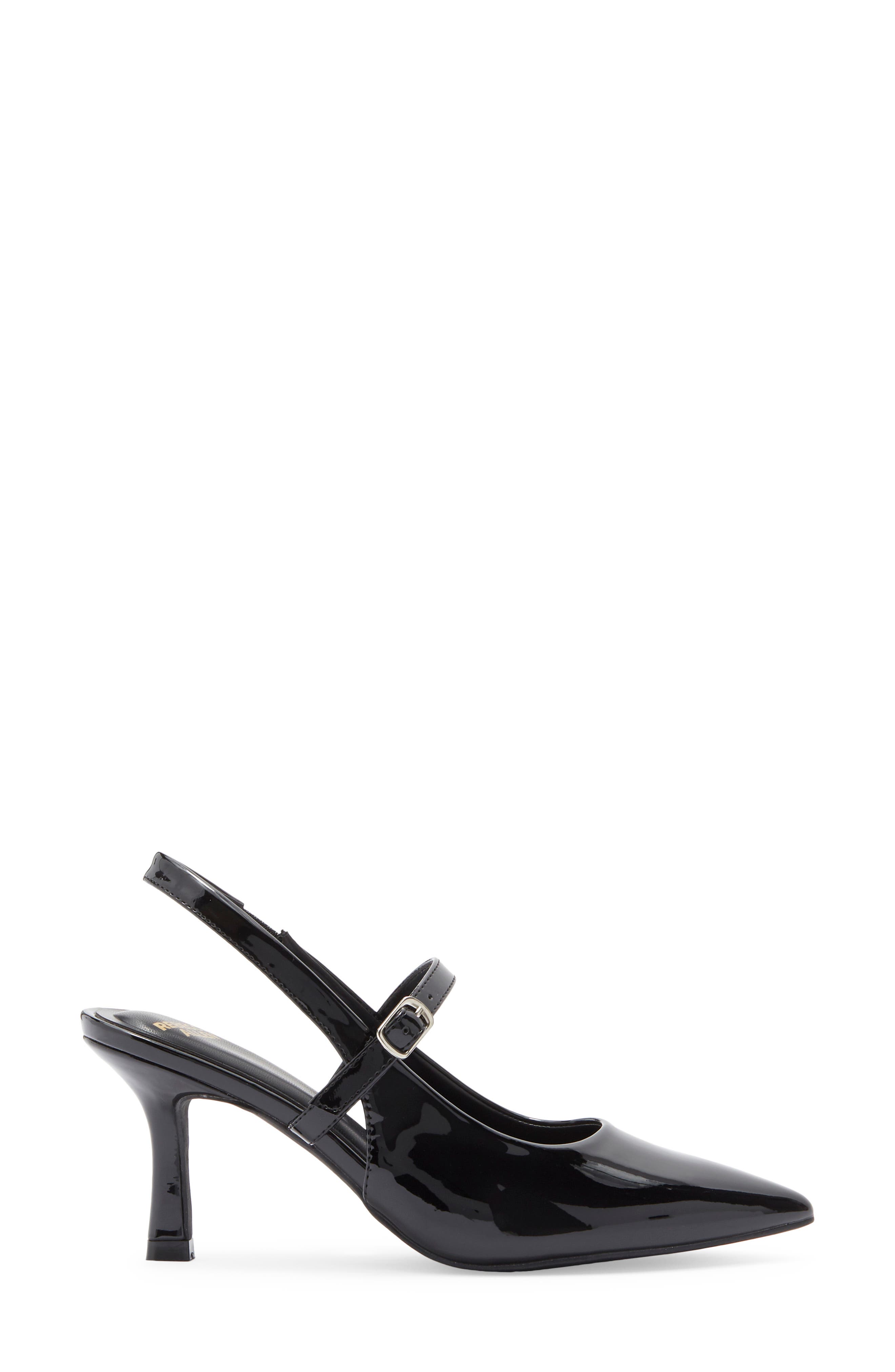Rebecca Allen Bowie Slingback Pump, Alternate, color, Black