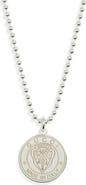 Gucci Crest Pendant Necklace
