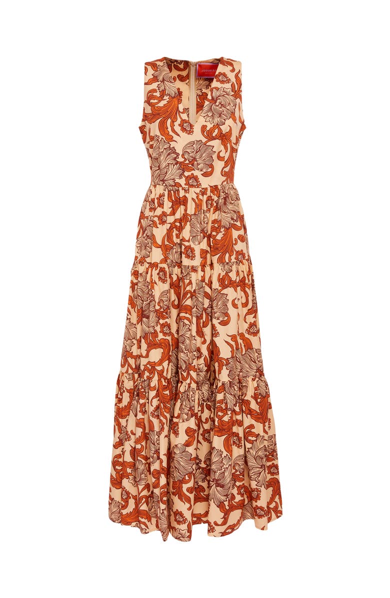 La DoubleJ Sleeveless Big Dress V-Neck Reef Pale Pink, Alternate, color, 