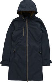 Seasalt Cornwall Coverack Waterproof Organic Cotton Blend Coat