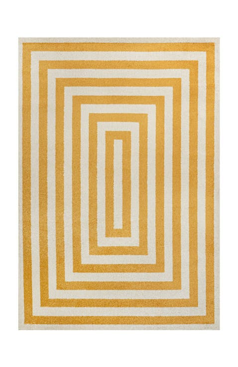 Bandol Modern Classic Mitre Stripe Area Rug