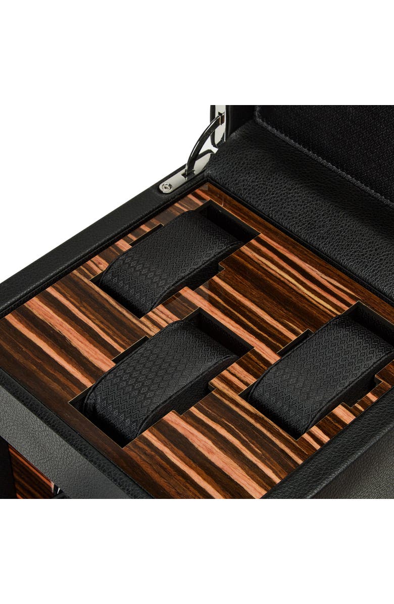 WOLF Roadster Single Watch Winder with Storage, Alternate, color, Black