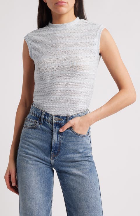 Julia Textured Muscle Top
