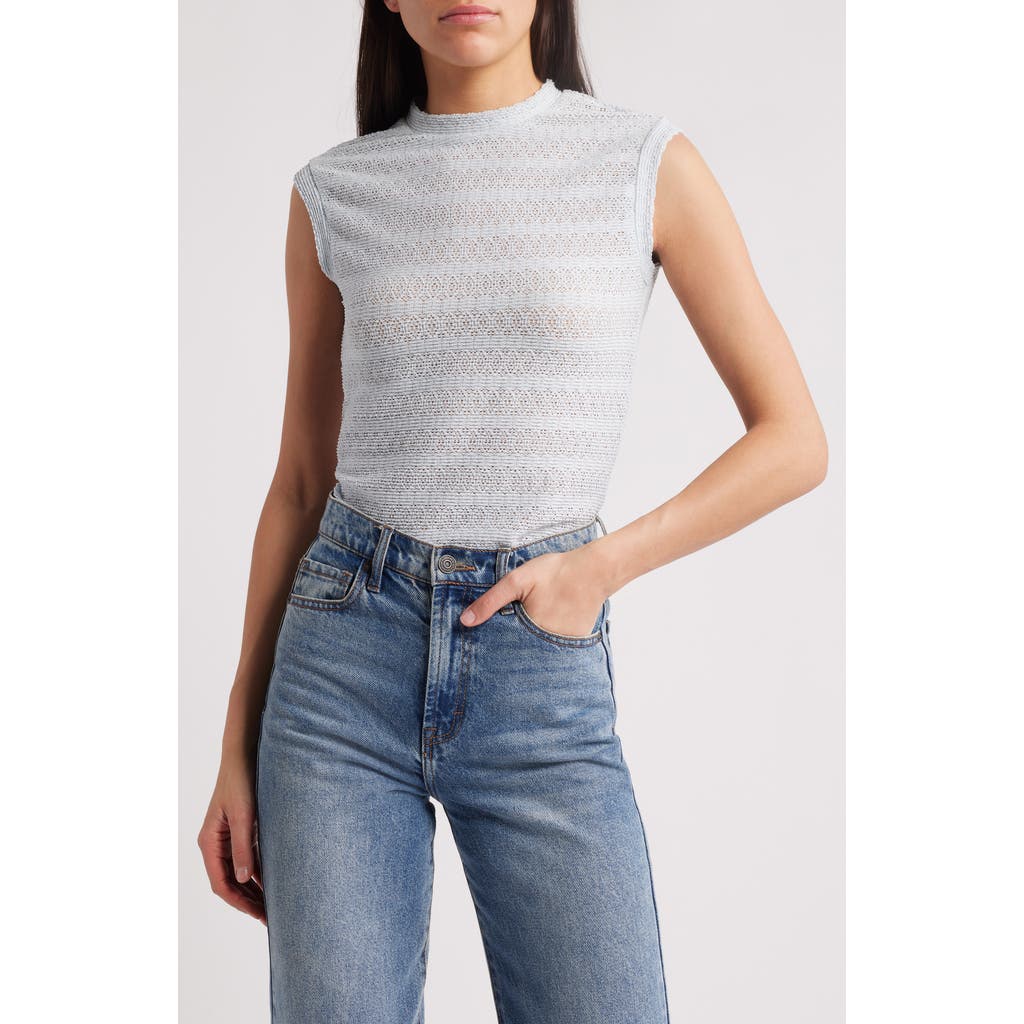 Rag & Bone Julia Textured Muscle Top