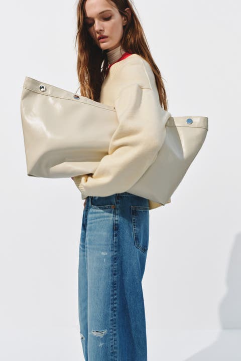 Barrel Regular Waist Ankle Jeans