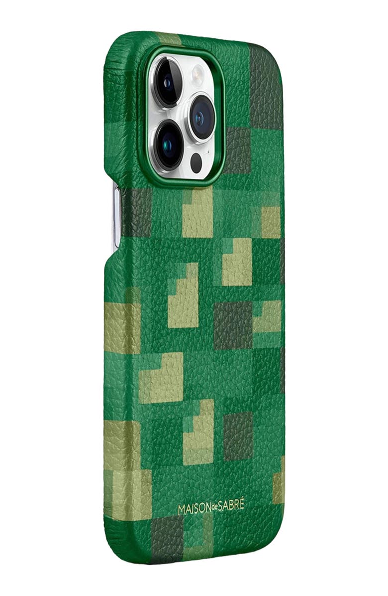 MAISON de SABRÉ Pixelated Phone Case, Alternate, color, 