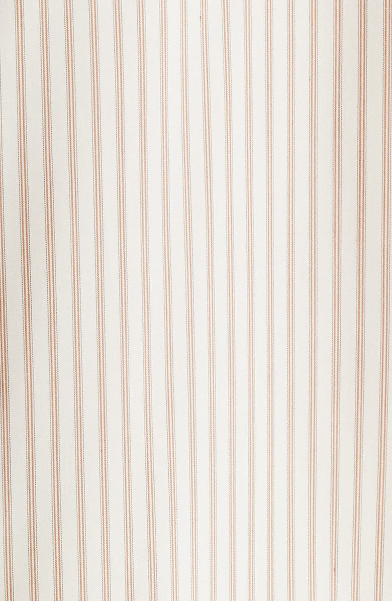 FRAME Stripe Relaxed Fit Button-Up Shirt, Alternate, color, Brown Stripe