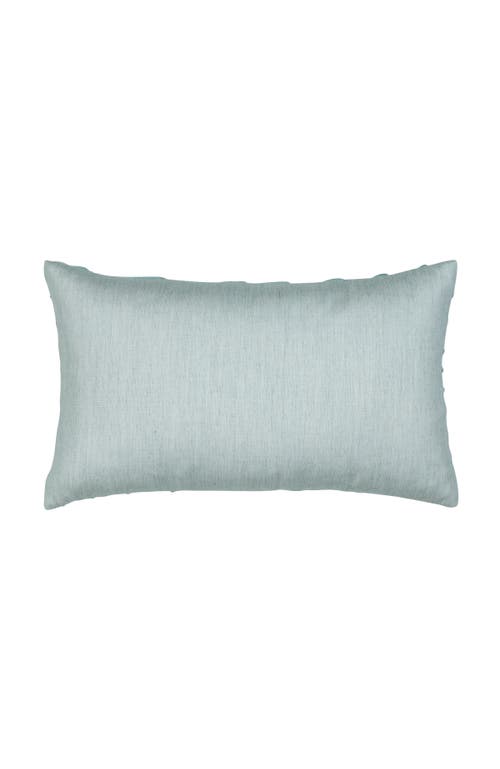 Elaine Smith Tidal Glacier Hand Pleated Indoor & Outdoor Woven Accent Pillow