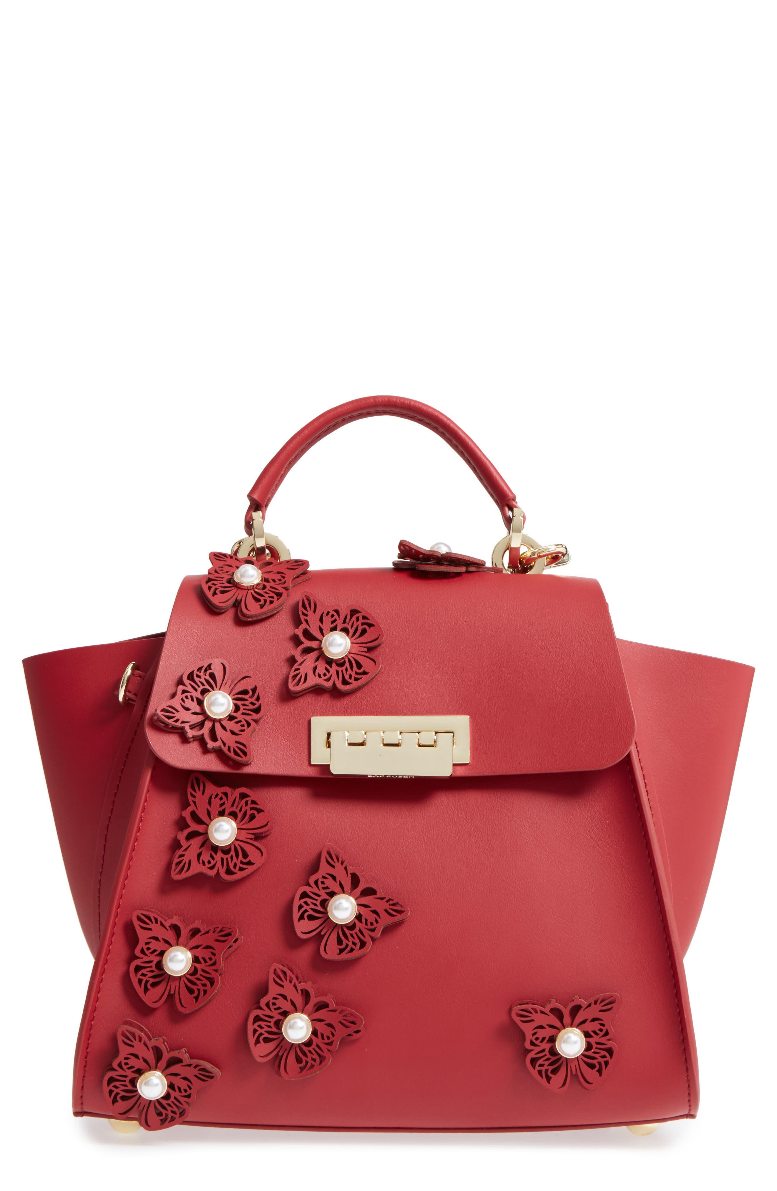 ZAC Zac Posen Eartha Iconic Convertible Leather Backpack, Main, color, 