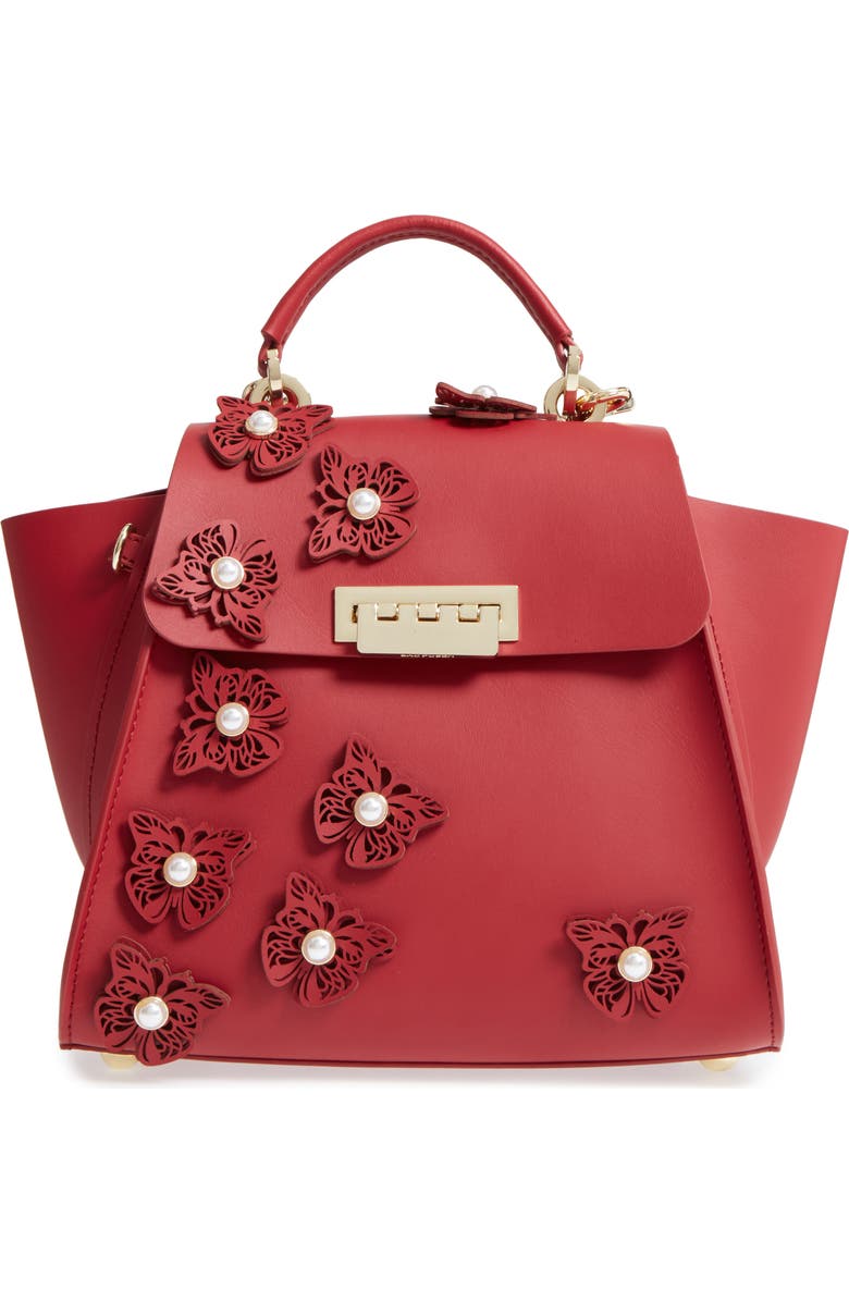 ZAC Zac Posen Eartha Iconic Convertible Leather Backpack, Main, color,