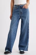 BP. Tie-Waist High Rise Wide Leg Jeans