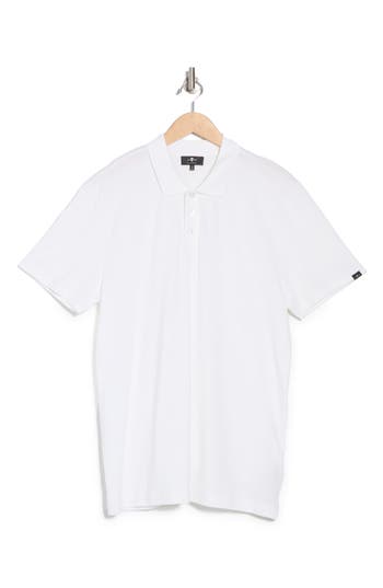 7 FOR ALL MANKIND 7 FOR ALL MANKIND SHORT SLEEVE COTTON PIQUÈ POLO
