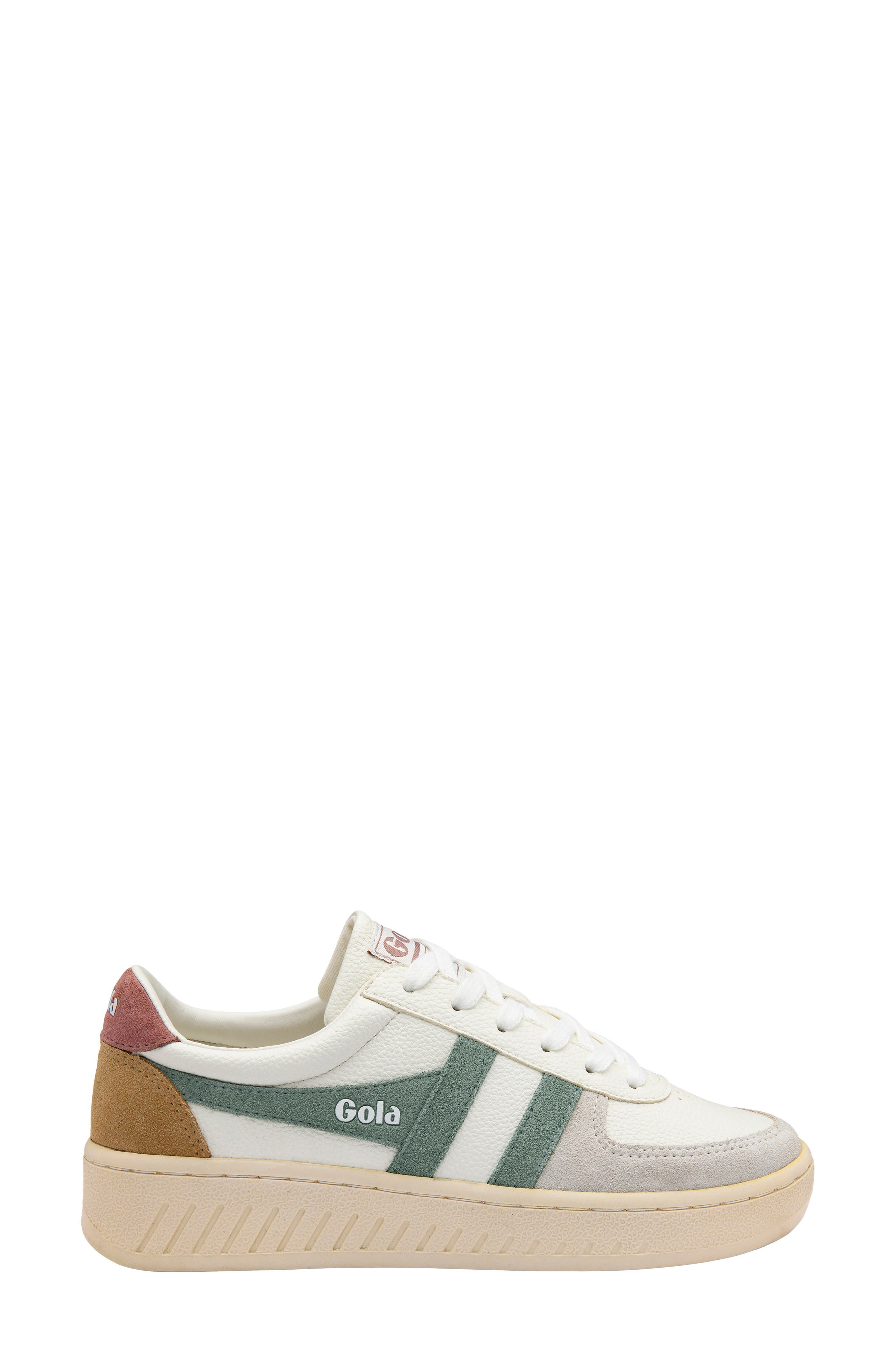 Classics Grandslam Trident Sneaker, Alternate, color, WHITE/ GREEN MIST/ BROWNROSE