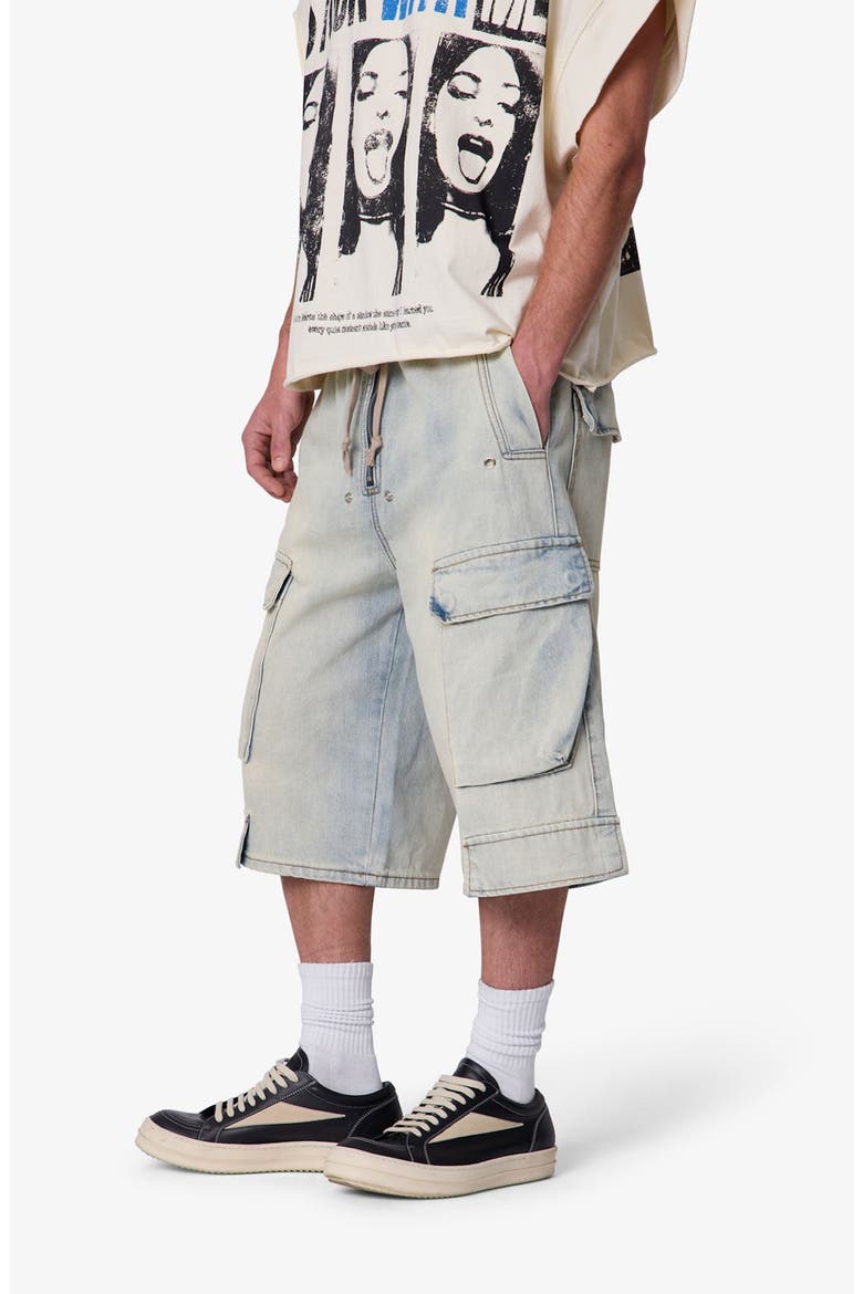 Rave Cargo Shorts, Alternate, color, VINTAGE BLUE