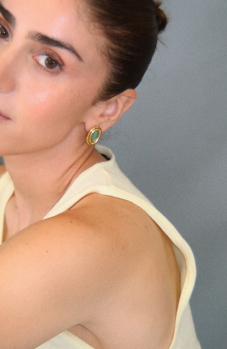 Joiana Jewelry Willa Earrings, Alternate, color, Ocean