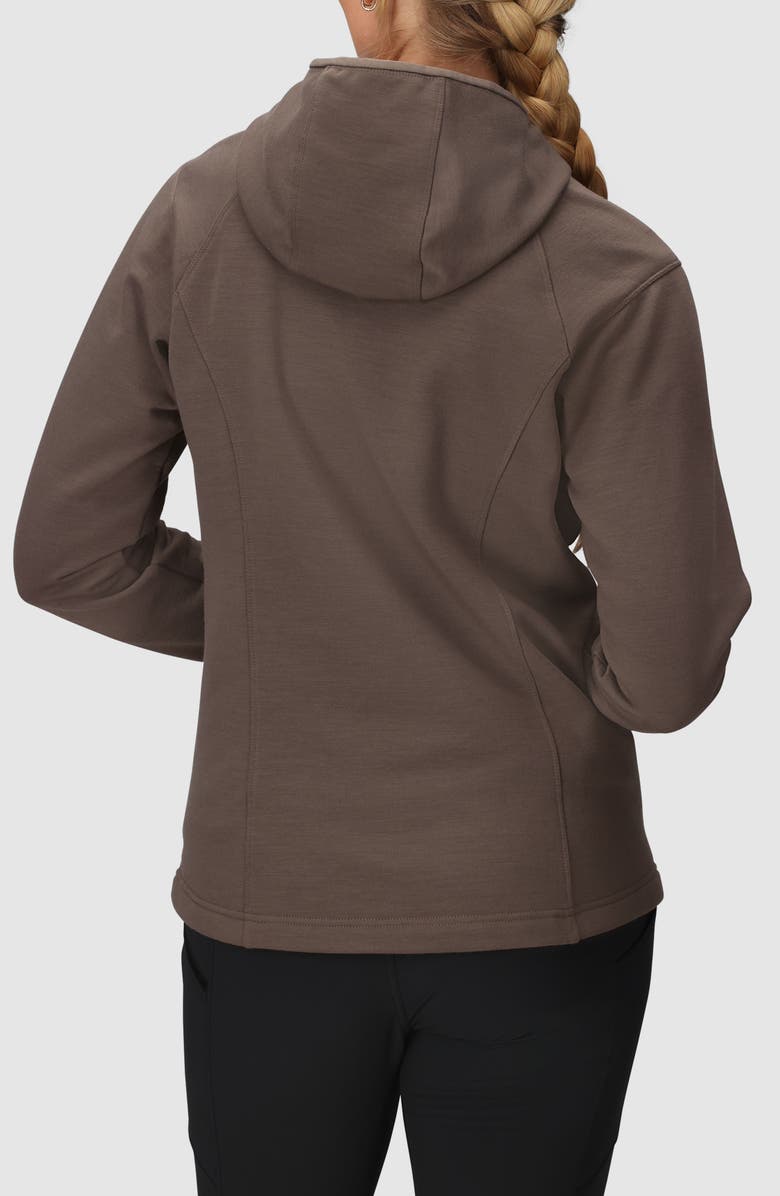 Outdoor Research Crescent Fleece Zip Hoodie, Alternate, color, Sable