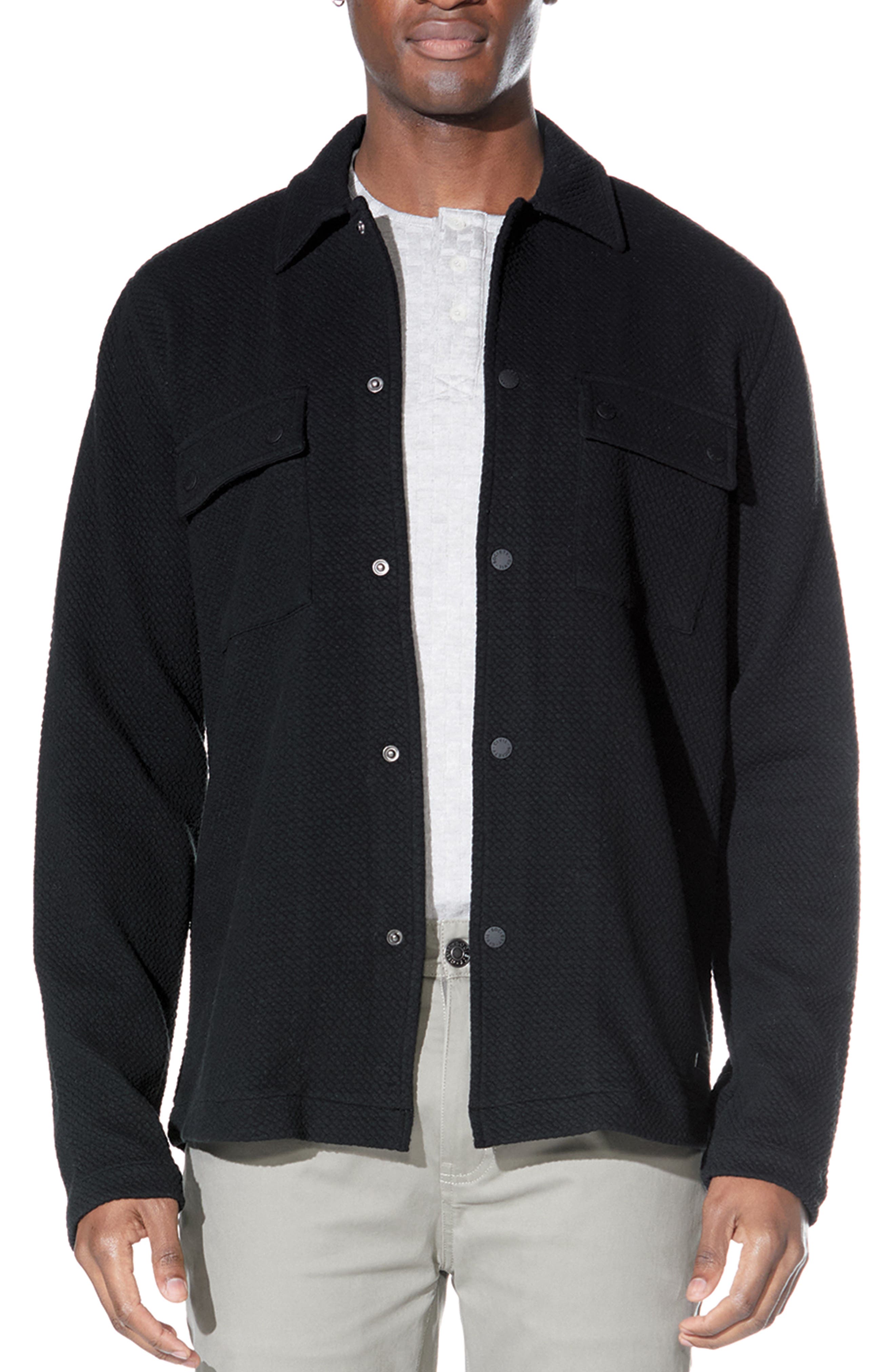 Civil Society Relaxed Fit Knit Shirt Jacket