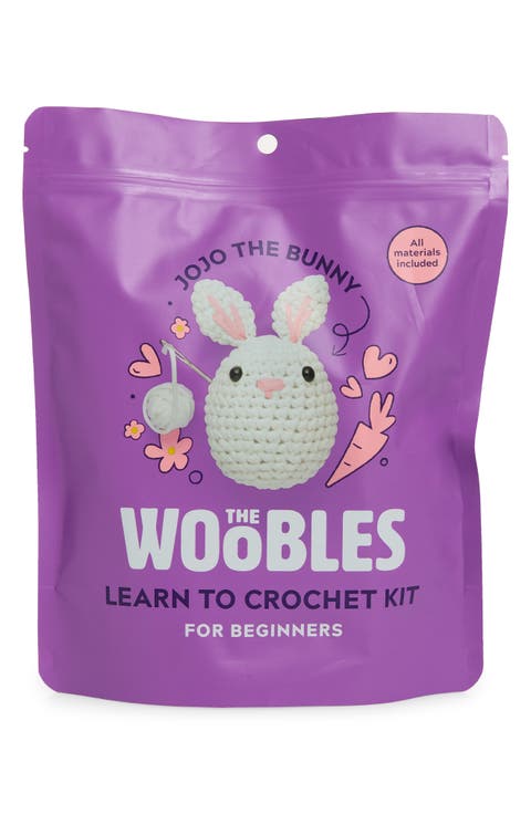 Jojo the Bunny Learn to Crochet Kit