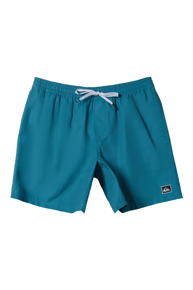 Everyday Solid Volley Swim Trunks, Main, color, COLONIAL BLUE