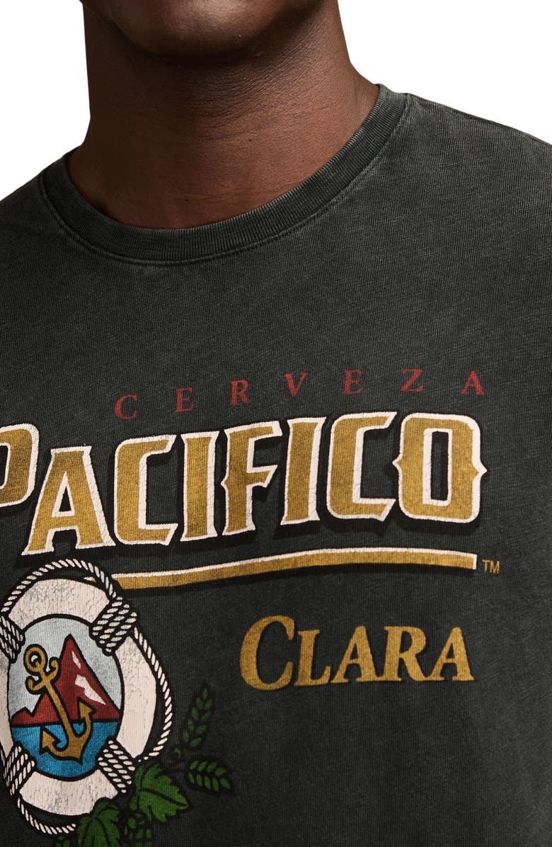 Lucky Brand Pacifico Logo Cotton Graphic T-Shirt, Alternate, color,