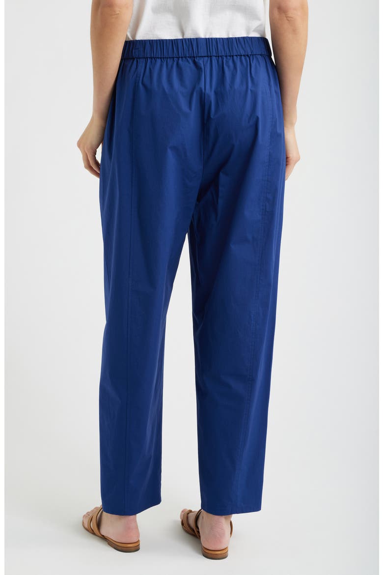 Stretch Organic Cotton Ankle Lantern Pants, Alternate, color, DEEP DIVE
