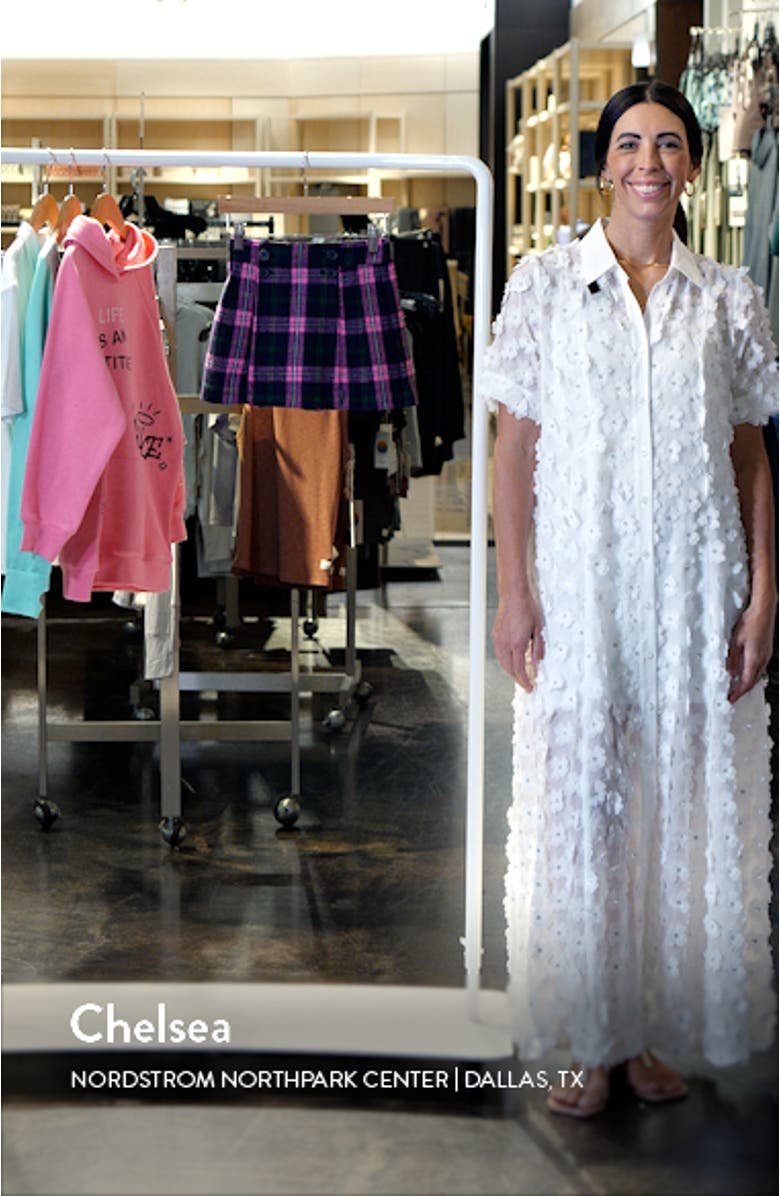 Kids' The Kilt Plaid Button Front Skirt, sales video thumbnail