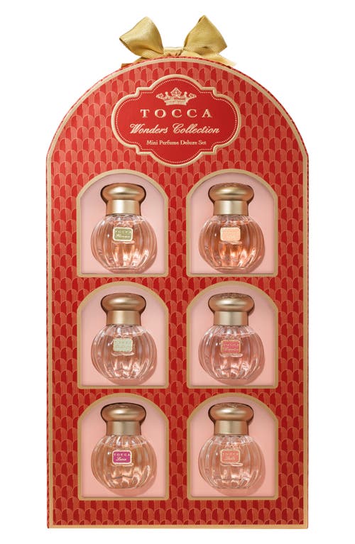 Tocca Wonders Collection Mini Perfume Set $90 Value In Transparent