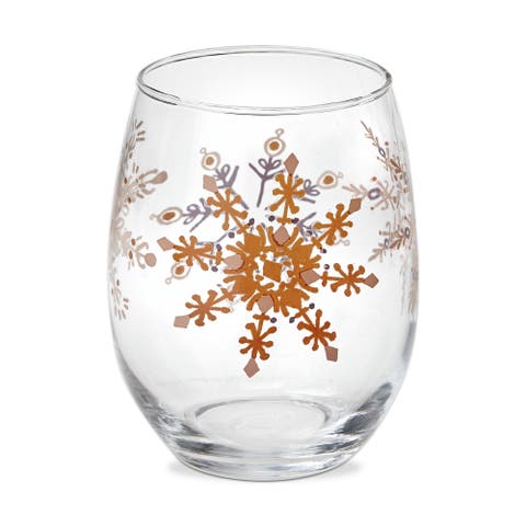 Adobe Sugar Pink Stemless Wine Glasses - Dishwasher Safe