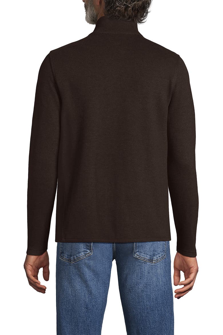 Bedford Rib Full Zip, Alternate, color, Dark Walnut Brown Heather