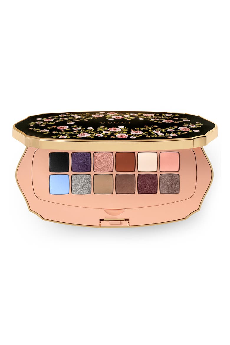 Palette Beauté Des Yeux Floral Eyeshadow Palette, Main, color, NO COLOR