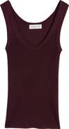 Dries Van Noten Topaza Ribbed Tank