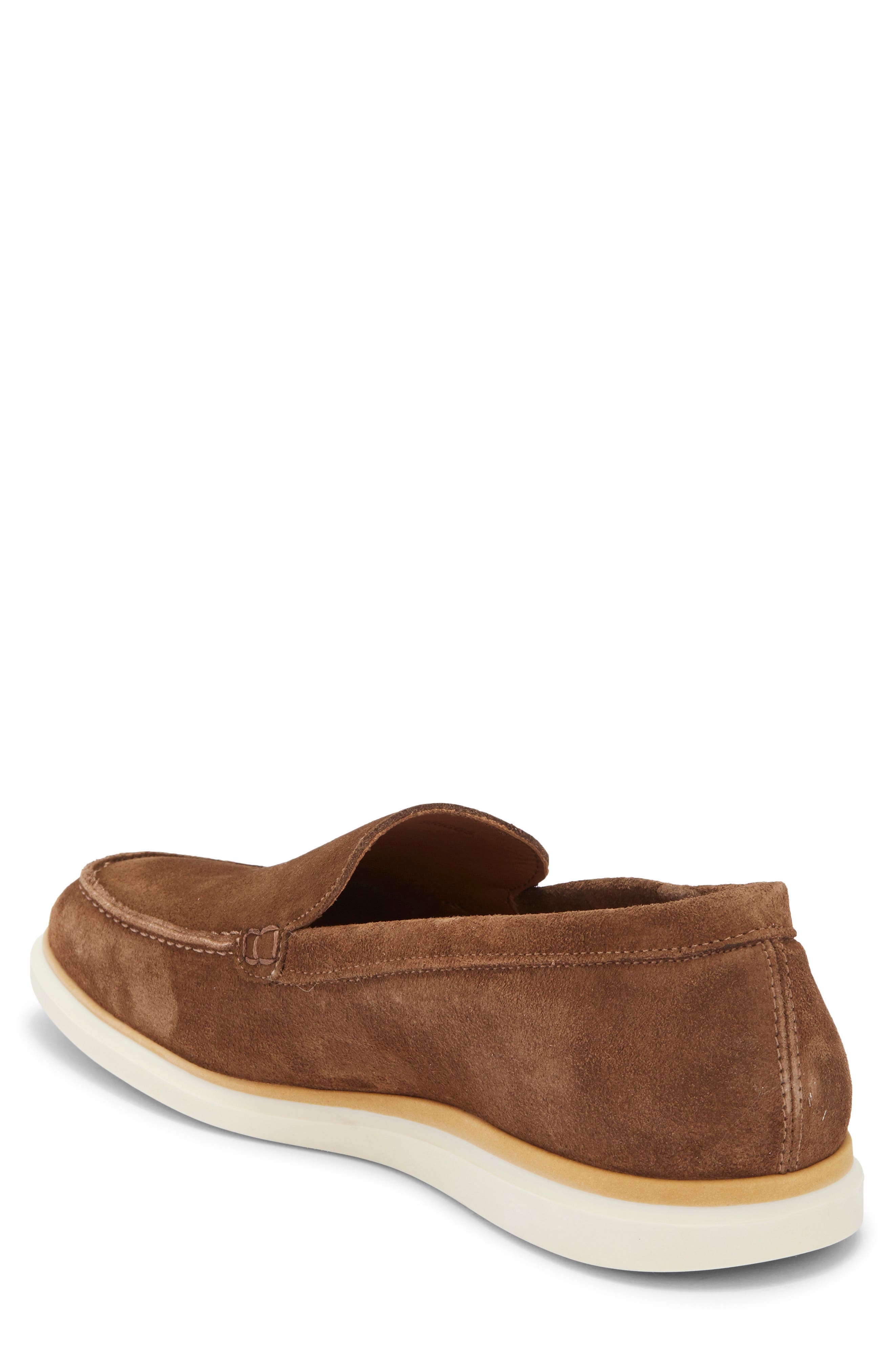 Briggs Venetian Loafer, Alternate, color, SUEDE CHESTNUT