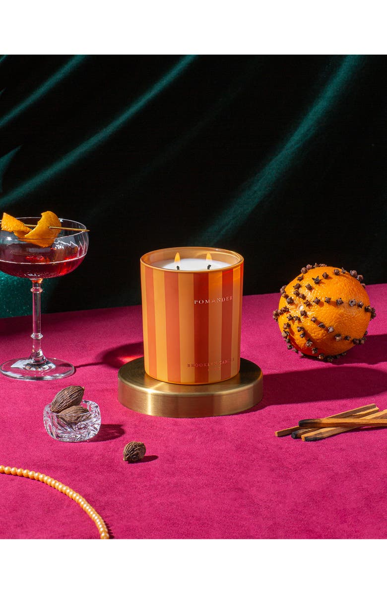 BROOKLYN CANDLE STUDIO Pomander Holiday Candle, Alternate, color, Pomander