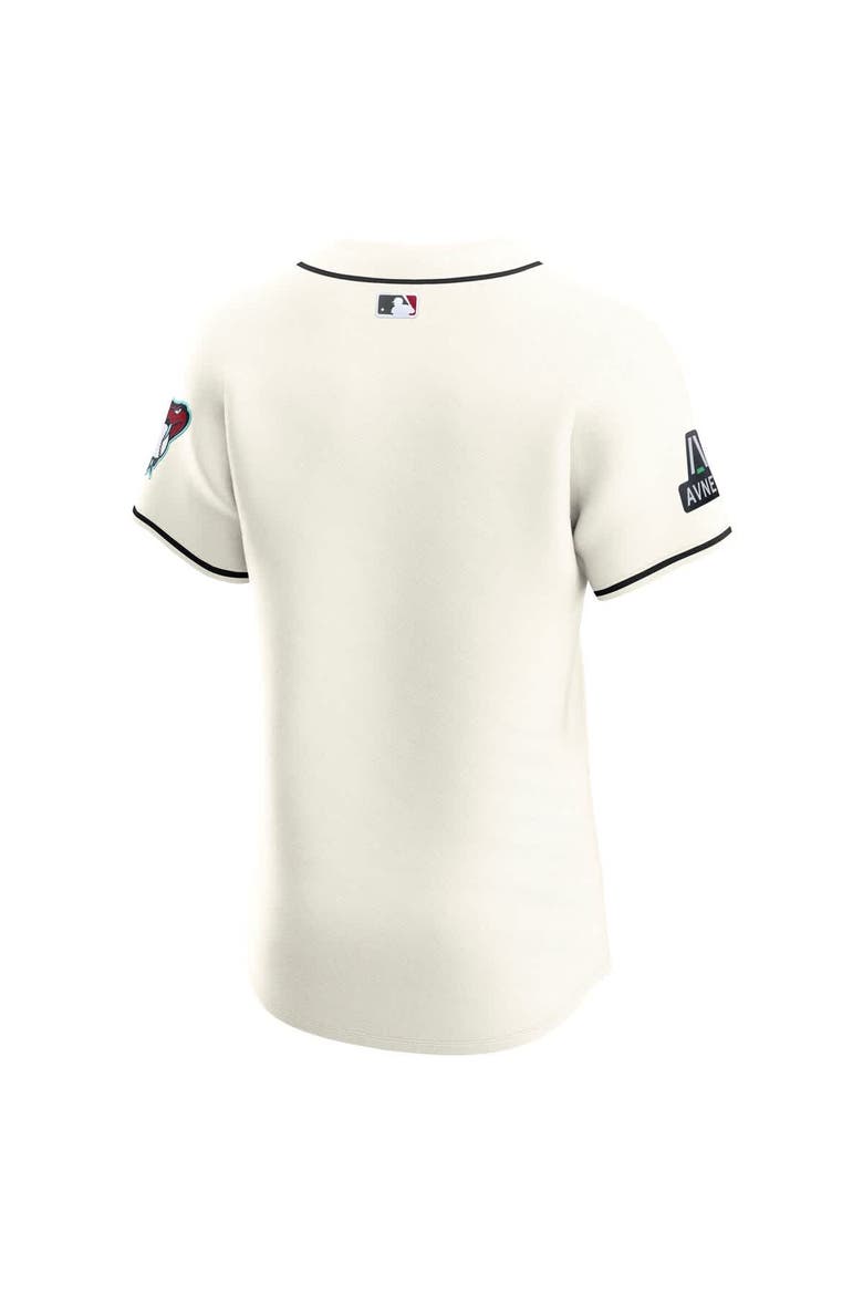 Men's Nike Cream Arizona Diamondbacks Home Elite Jersey, Alternate, color, Cream