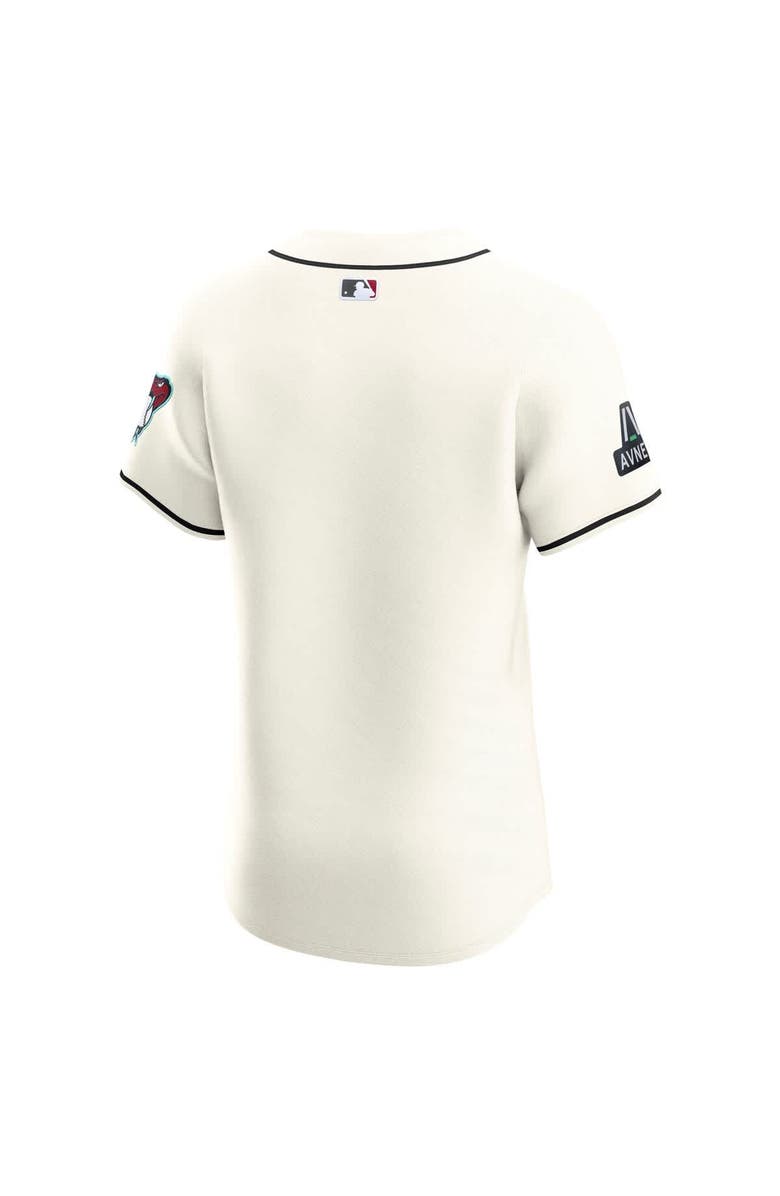 Nike Men's Nike Cream Arizona Diamondbacks Home Elite Jersey, Alternate, color, Cream