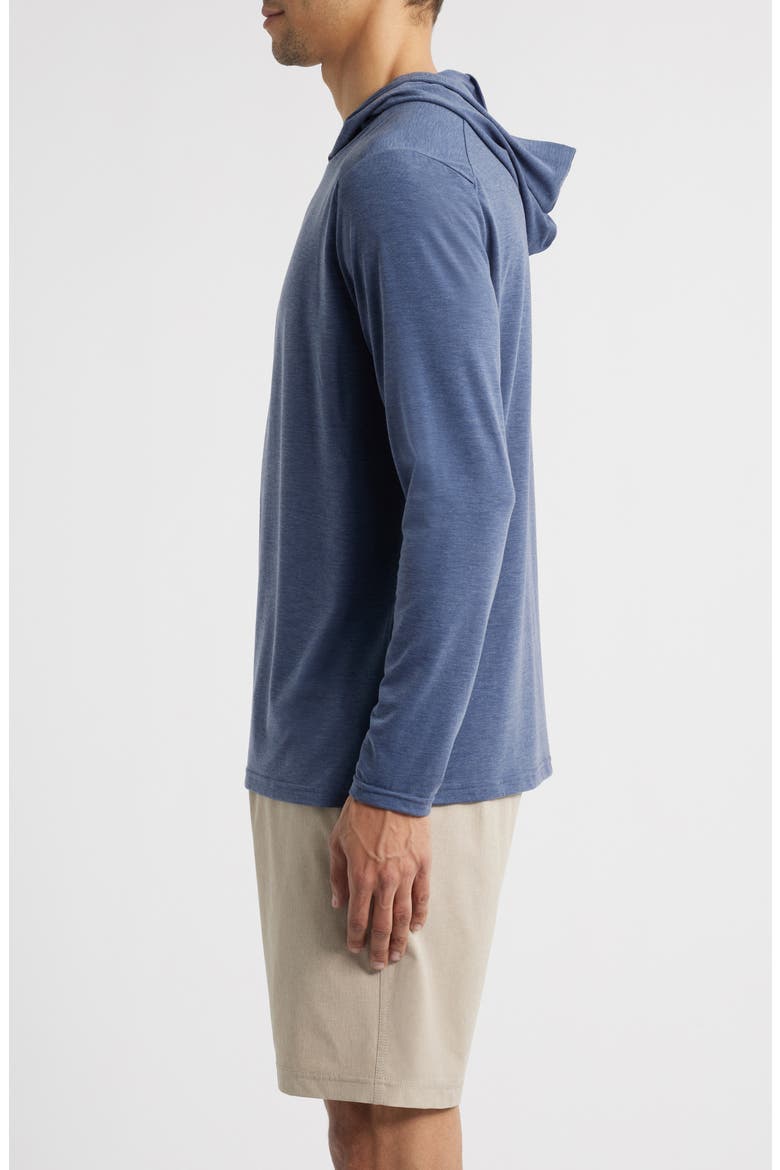 The Seabreeze Performance Pullover Hoodie, Alternate, color, NAVY BLAZER