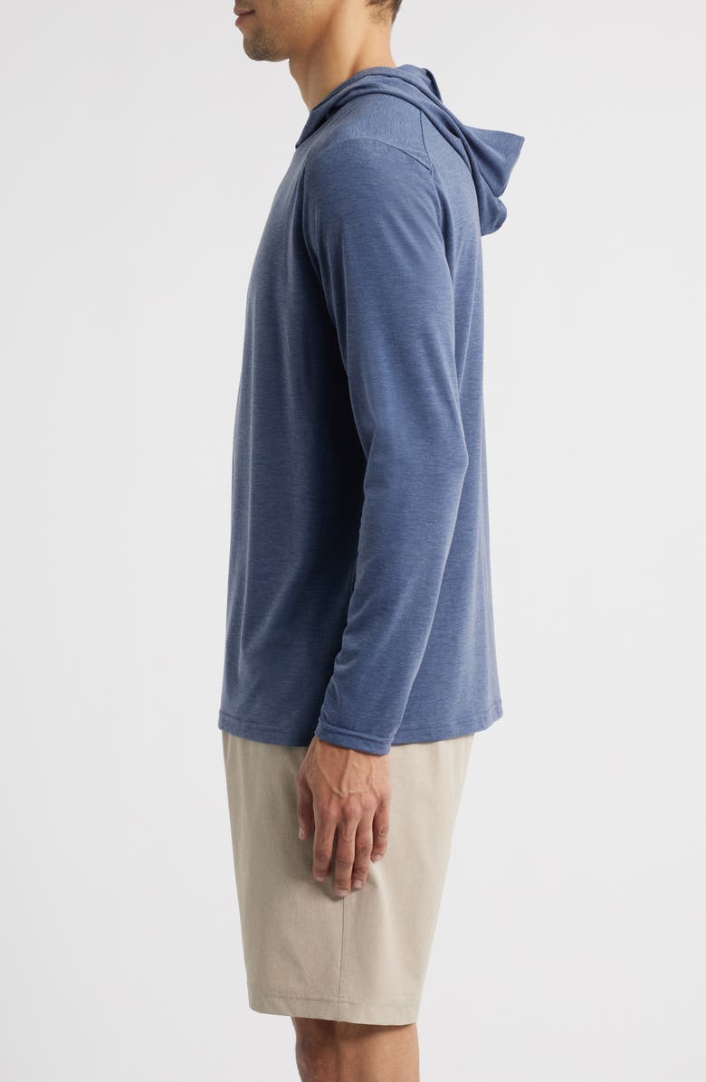 Fair Harbor The Seabreeze Performance Pullover Hoodie, Alternate, color, Navy Blazer