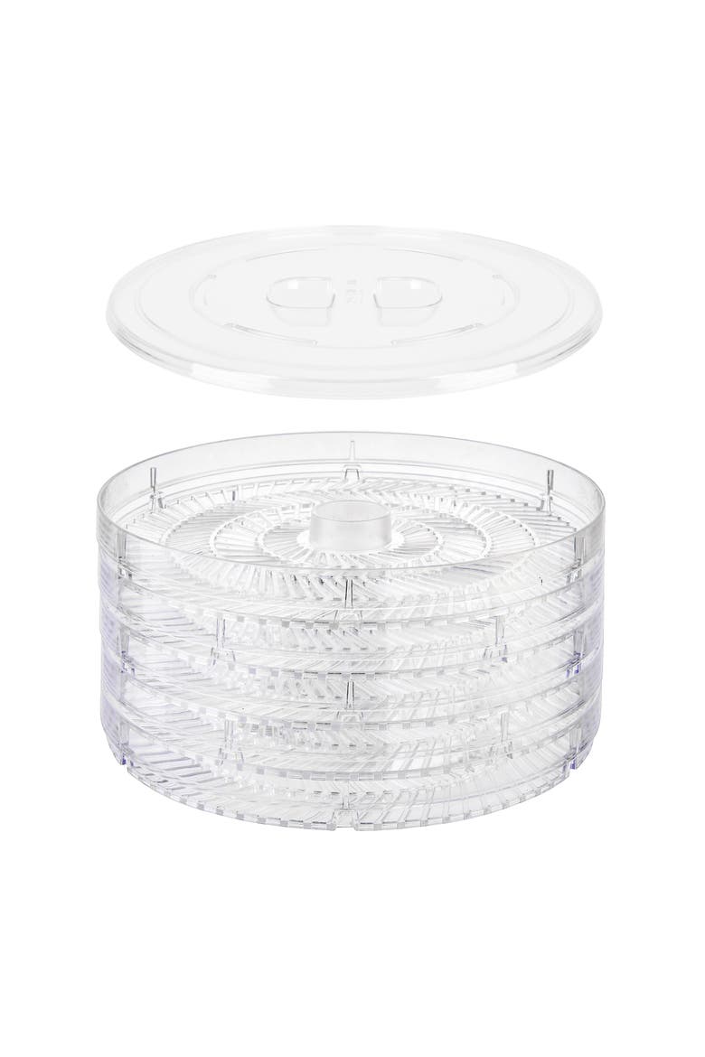 5 Tray Food Dehydrator in Black with Auto Shut Off, Alternate, color, Black