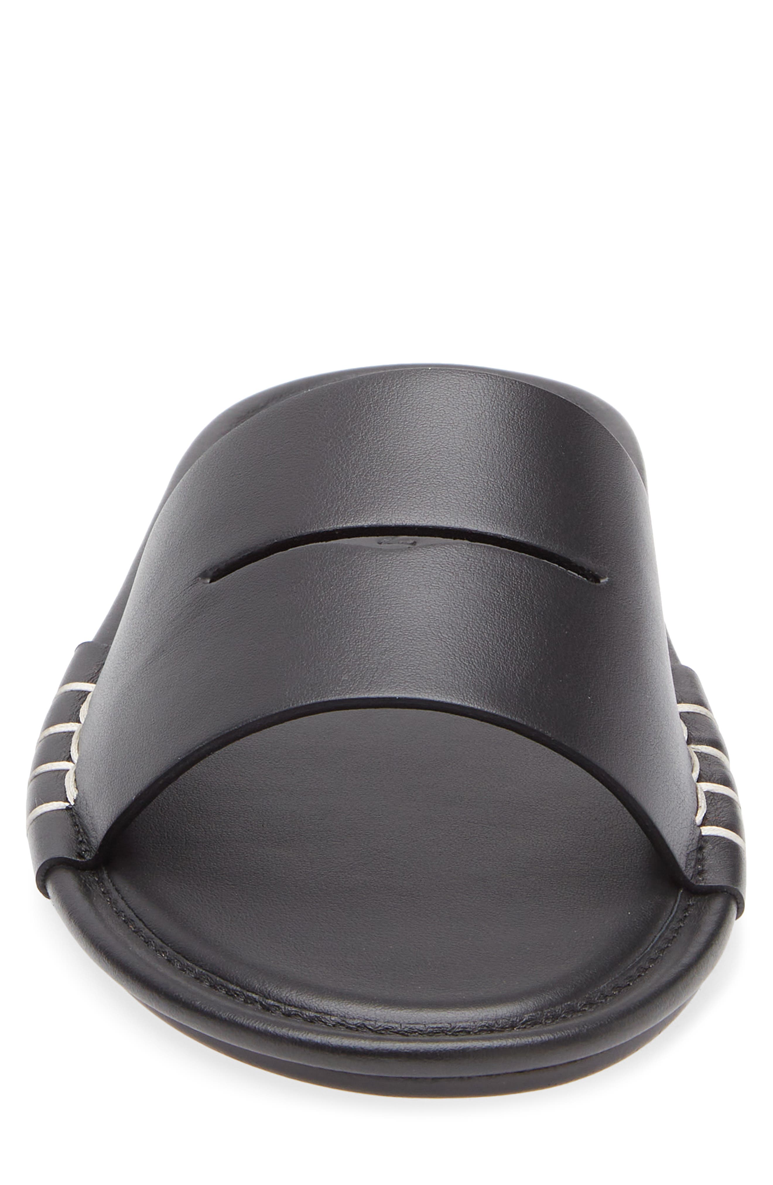 JW Anderson Loafer Slide Sandal, Alternate, color, 999 Black