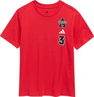 adidas Kids' Collegiate Patch Graphic T-Shirt