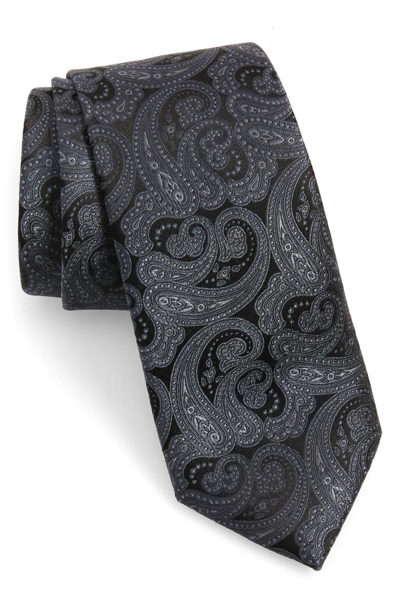 Ted Baker London Paisley Silk Tie, Main, color,