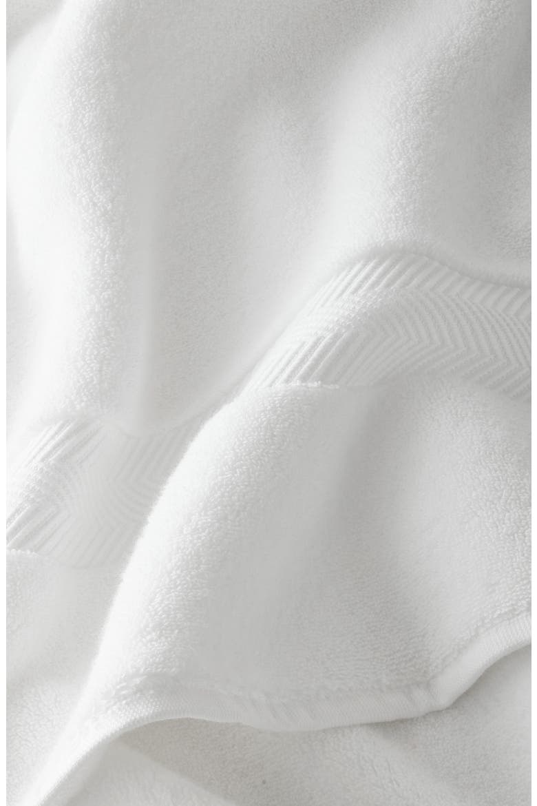 Set of Two Organic Hydrocotton Bath Towels, Alternate, color, WHITE
