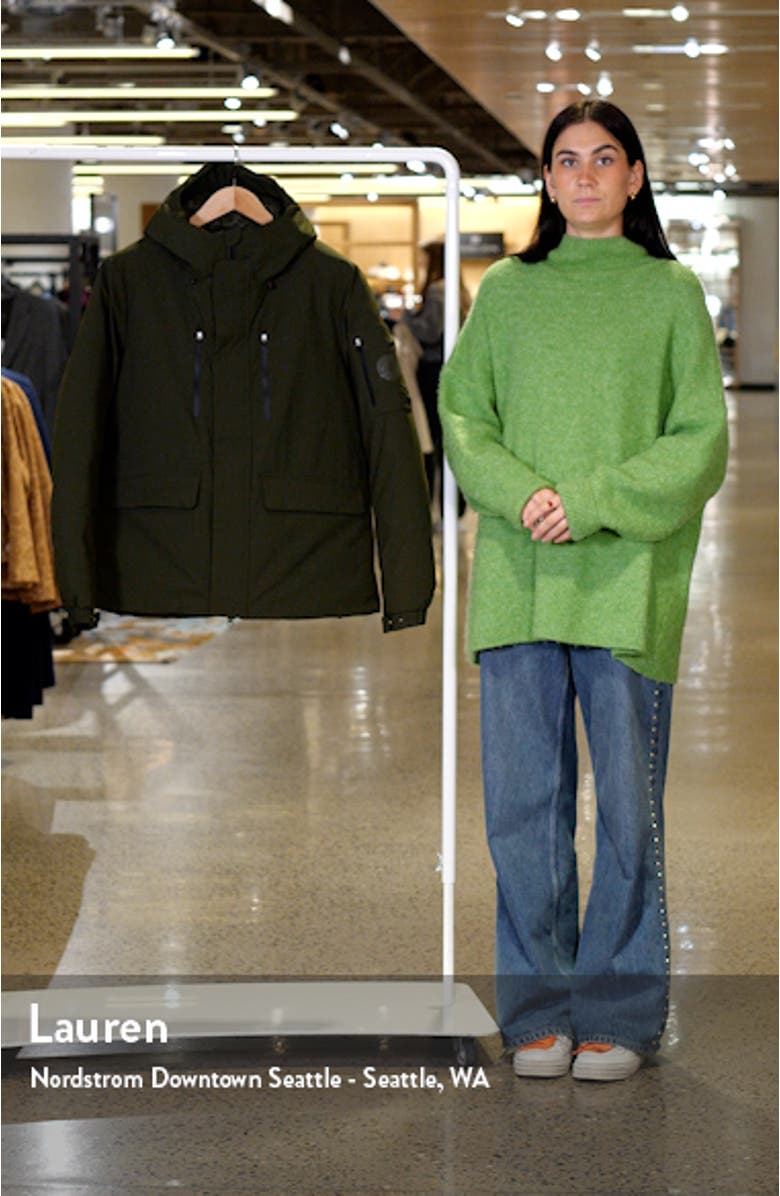 Hiram Water Repellent Hooded Coat, sales video thumbnail