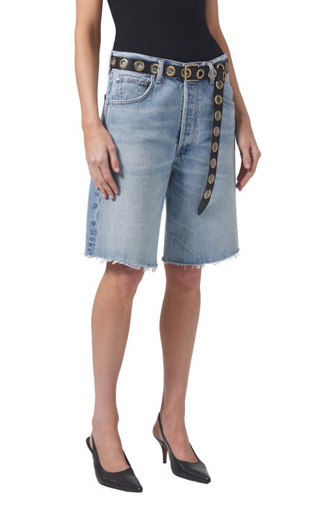 High waisted baggy shorts best sale