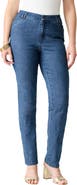 Roaman's Plus Size 24/7 Stretch Straight Leg Jean