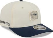 New Era Men's New Era Cream/Navy New England Patriots 2026 NFL Training Camp 9SEVENTY Adjustable Hat