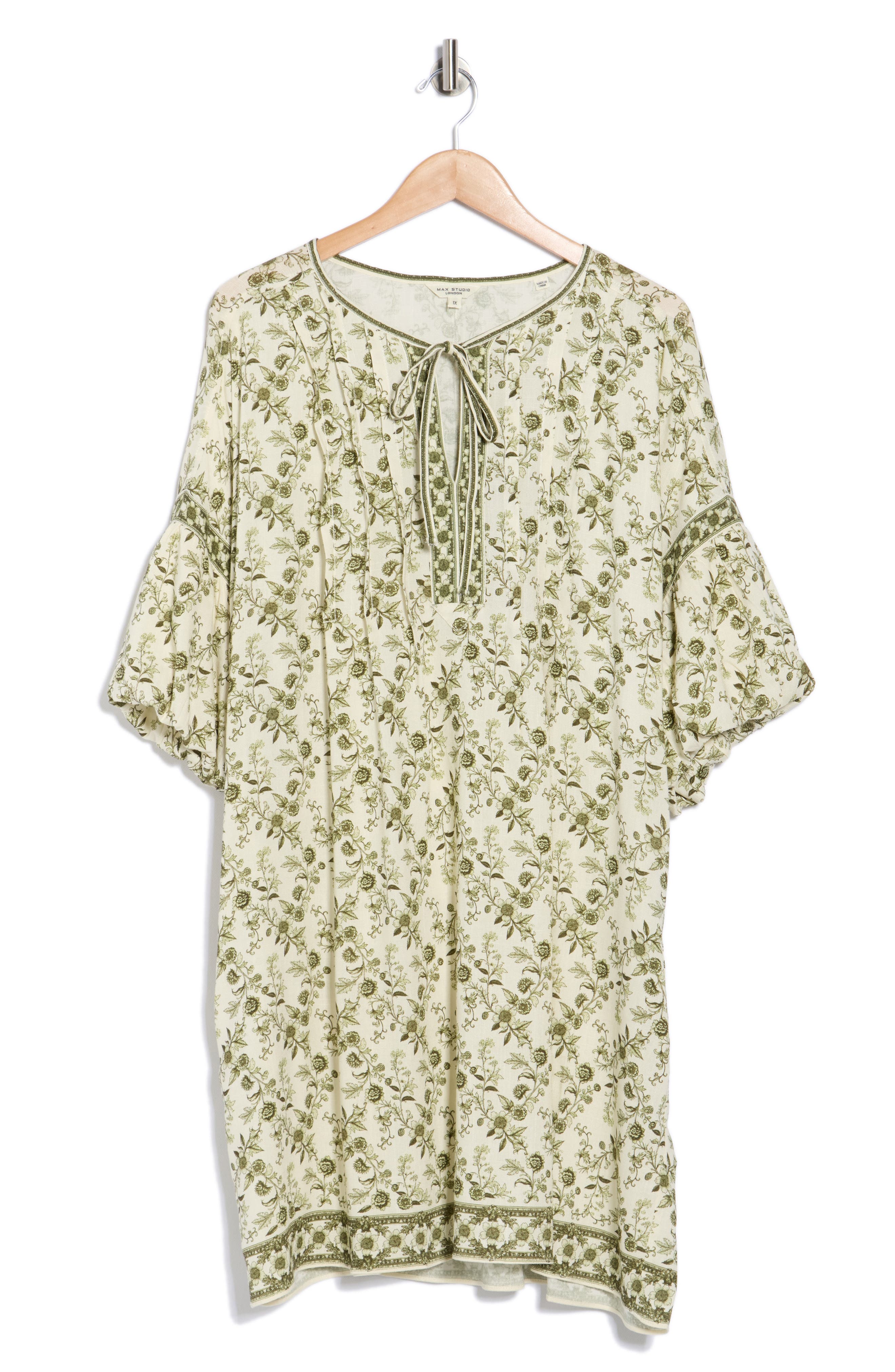 MAX STUDIO Puff Sleeve Dress