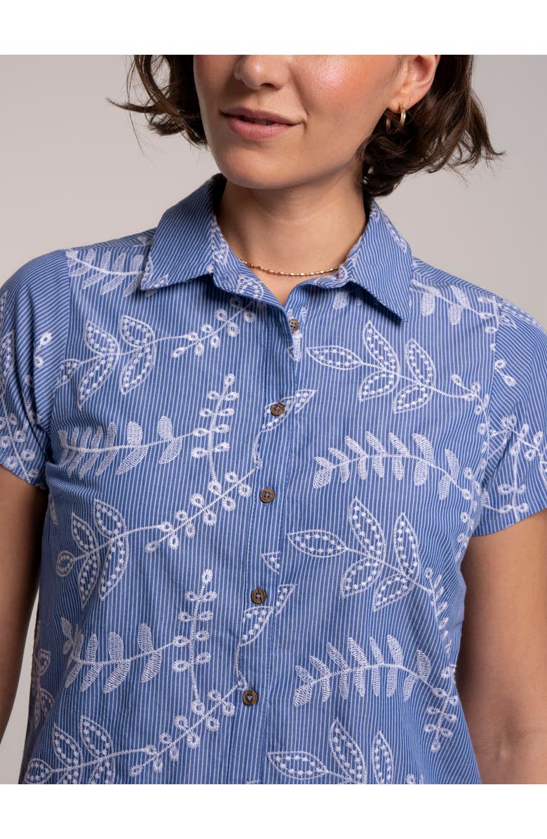Brakeburn Kesha Blouse, Alternate, color, Blue